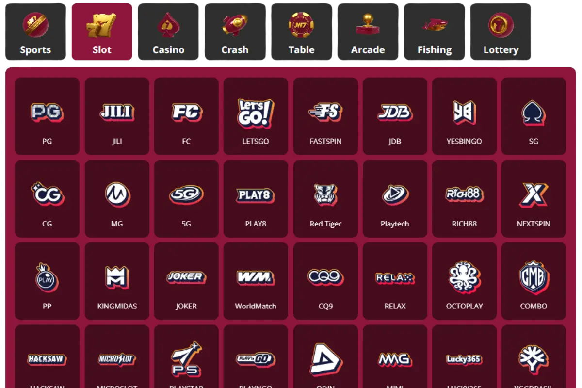 JWIN7 Bangladesh sports betting, slots, live casino and table games